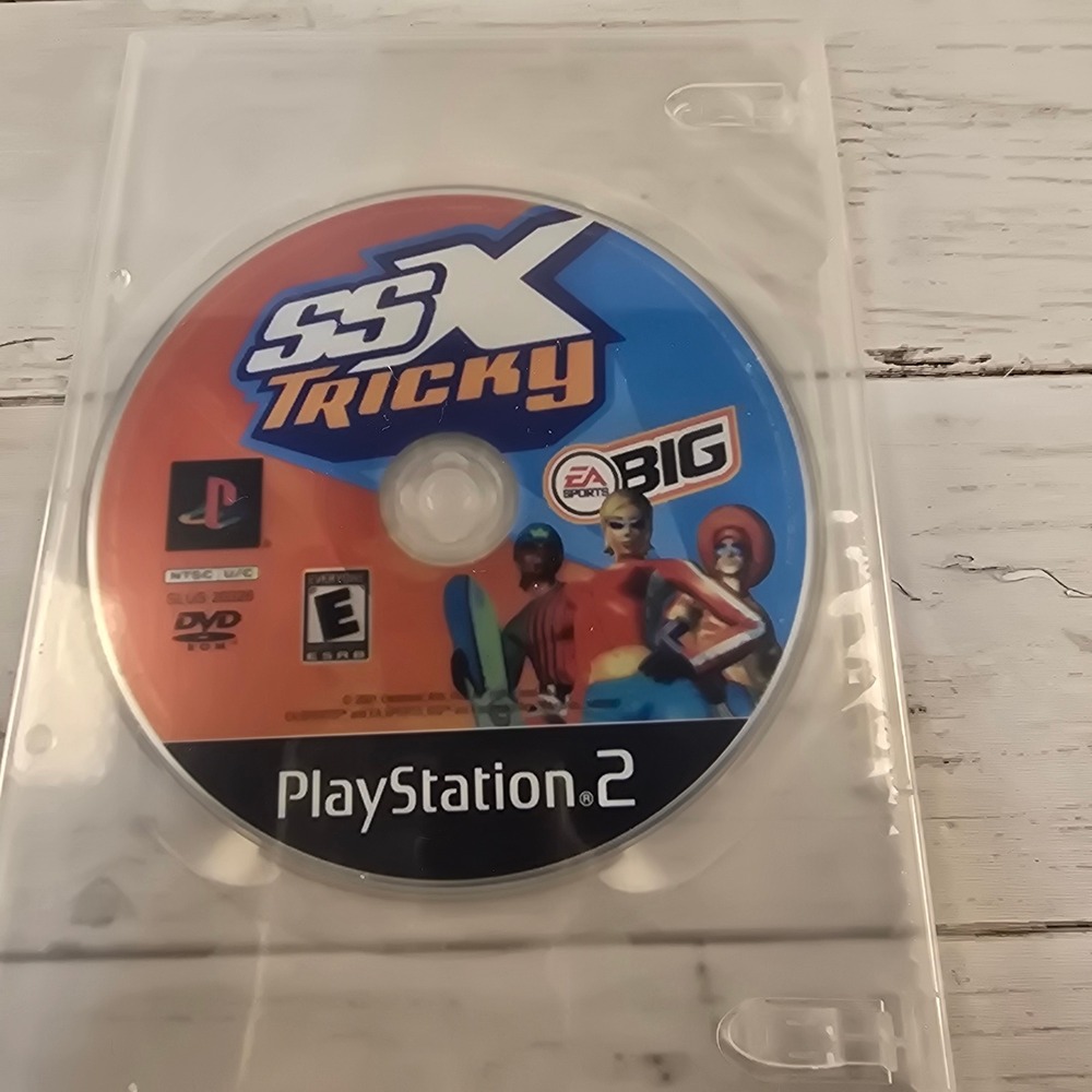 SSX Tricky Sony PlayStation 2 PS2 EA Sports BIG Snowboarding Video Game Disc